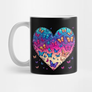 Fluttering Heart Love Mug